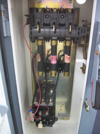 ALLEN-BRADLEY STARTER COMBO SIZE 1 TYPE 1 509-BOD 120VCOIL 30AMP FUSIBLE