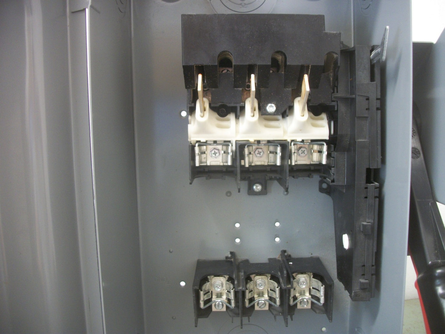 SQUARE D DISCONNECT TYPE 1 H362 60AMP 600VOLT 3POLE FUSIBLE