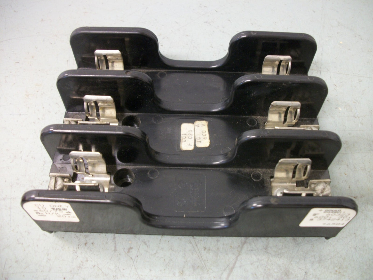 GOULD SHAWMUT CLASS H/K FUSEHOLDER 60323 30AMP 600VOLT 3POLE