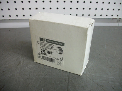 TELEMECANIQUE MOTOR CIRCUIT BREAKER GV2ME01 0.1-0.16AMP NIB