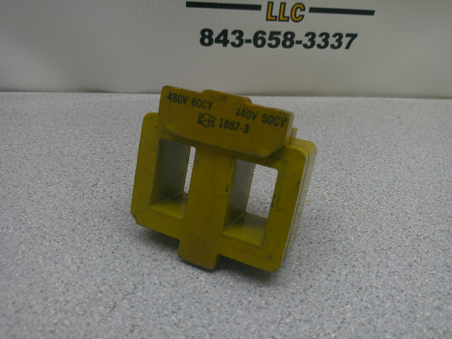 CUTLER-HAMMER MAGNET COIL FOR SIZE 0-1 9-1887-3 480VCOIL