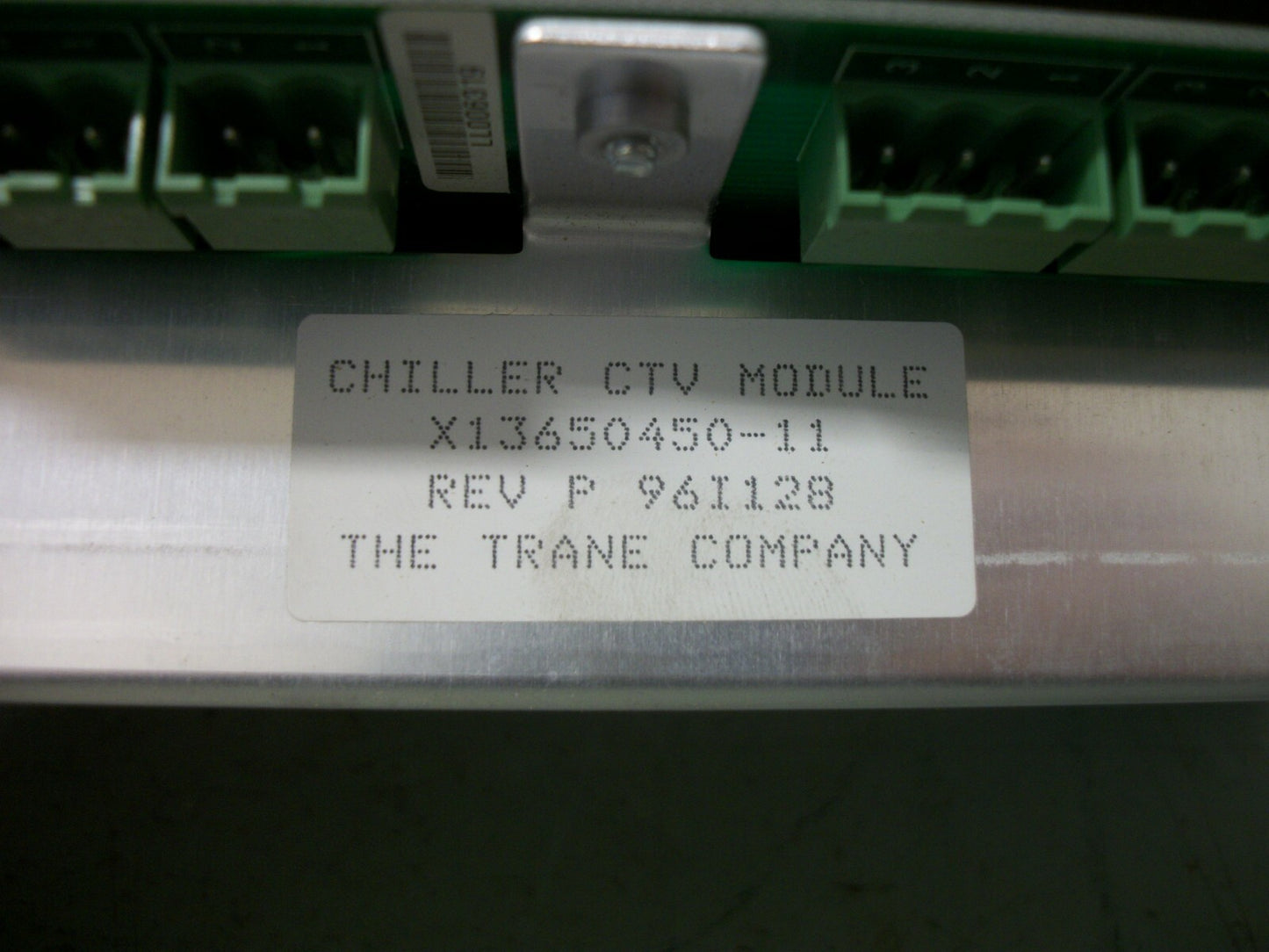 TRANE CHILLER CTV MODULE X13650450-11 REV P 96I128