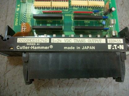 CUTLER-HAMMER OUTPUT MODULE D200MOD1624D 5-24VDC