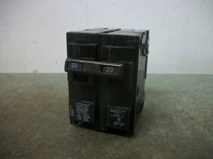 SIEMENS QP CIRCUIT BREAKER Q220 20AMP 240VOLT 2POLE NOB