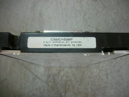 GE FANUC 5-SLOT EXPANSION EMI ENHANCED BASE IC693CHS398F