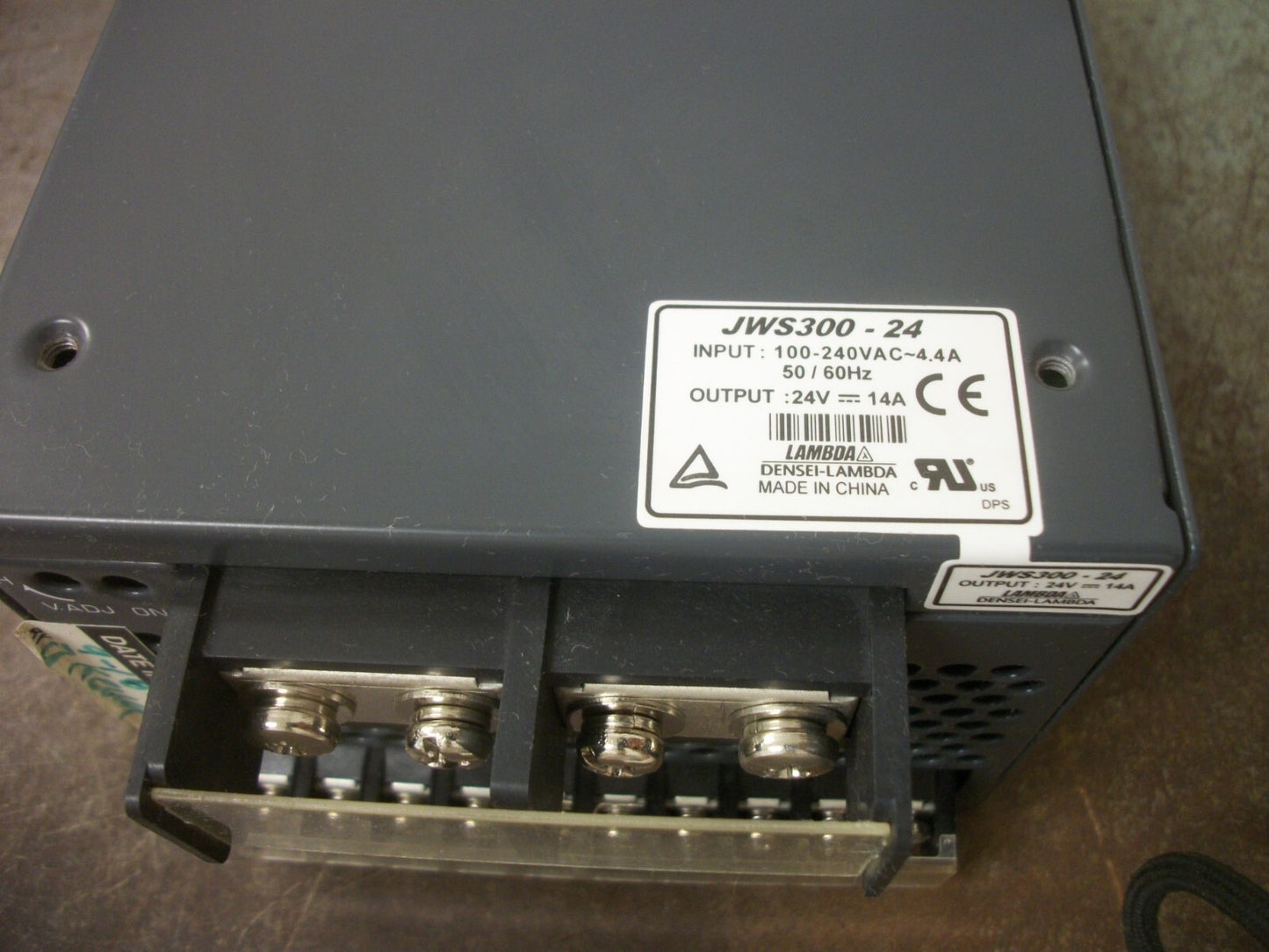 NEMIC LAMBDA POWER SUPPLY JWS300-24 24VDC 14AMP
