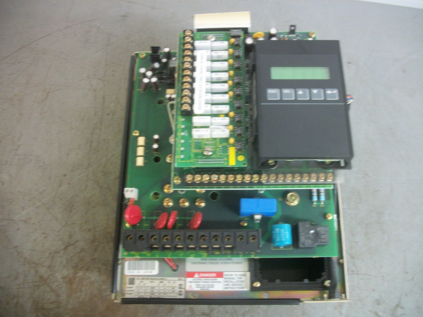 ALLEN-BRADLEY AC DRIVE 1336F-BRF100-AN-EN-HASP-L6 3PH 460VOLT 22AMP