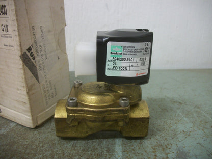 BUSCHJOST SOLENOID VALVE 8240200.9101 24VCOIL NIB