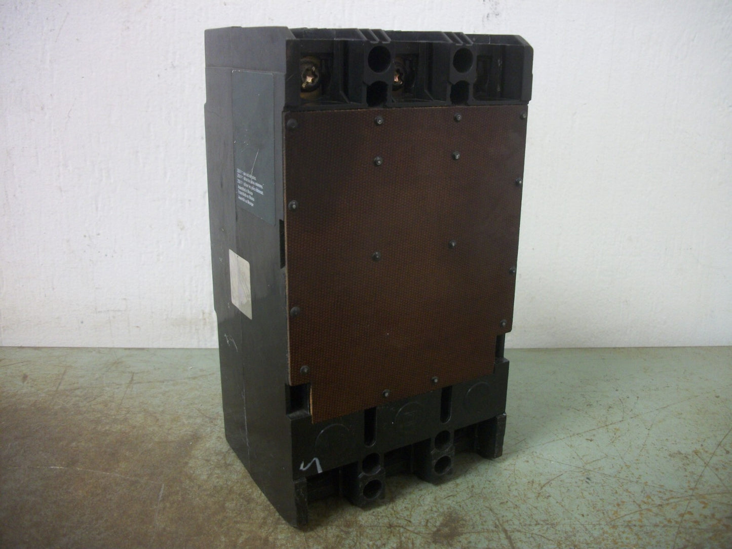 SQUARE D KAL CIRCUIT BREAKER KAL36200 200AMP 600VOLT 3POLE GREEN