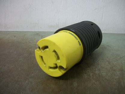 PASS & SEYMOUR TURNLOK CONNECTOR 3433SS 30AMP 120/208VOLT 3PH 4W