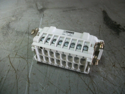 PHOENIX CONTACT 16-PIN CONNECTOR 17 71 48 0 16AMP 600VOLT NOB