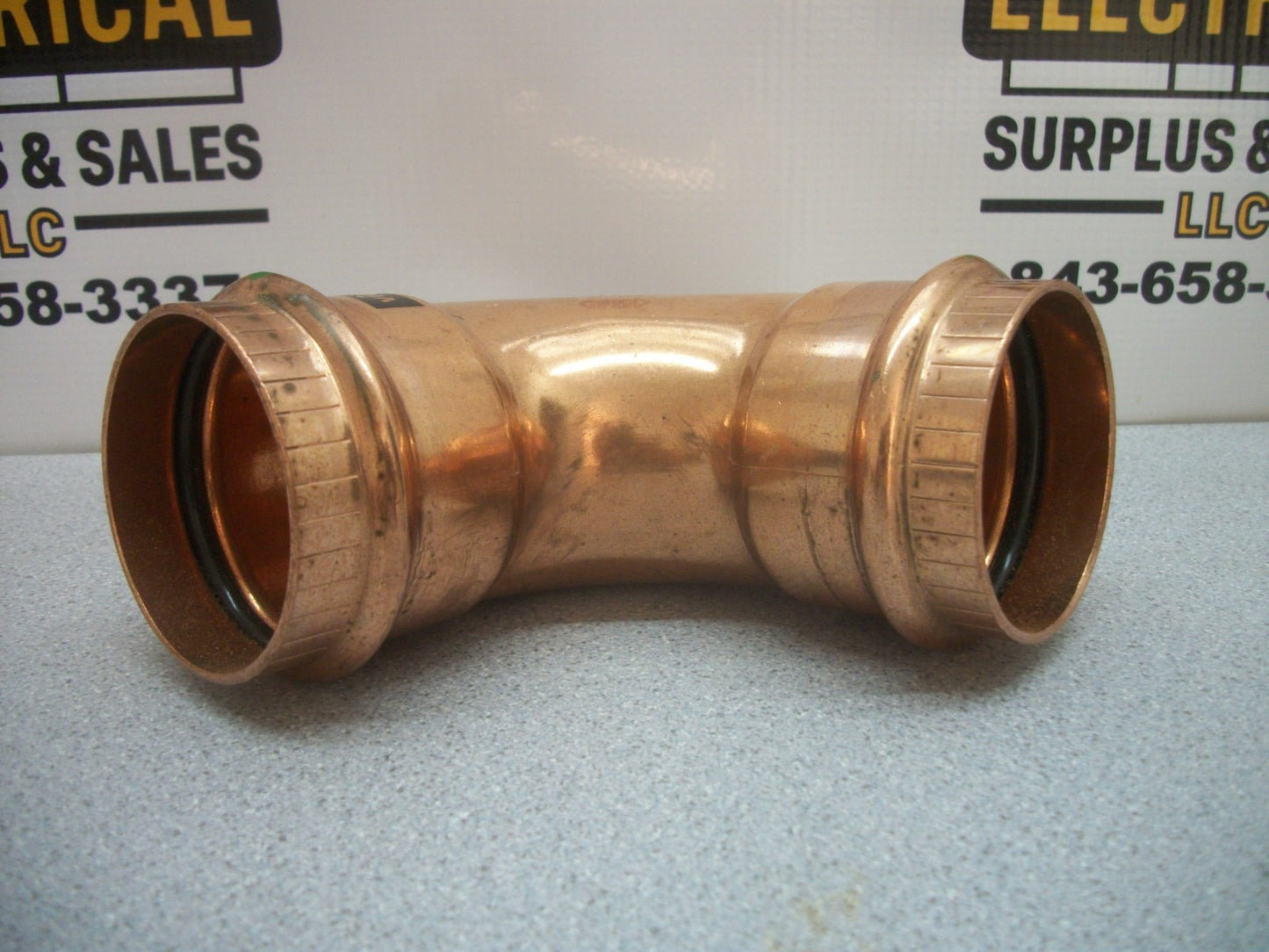 VIEGA 2" X 2" 90 DEGREE COPPER ELBOW 77344 NEW
