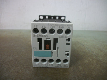 SIEMENS CONTACTOR 3RT1016-1AK61 120VCOIL 20AMP 3PH 600V 7.5HP