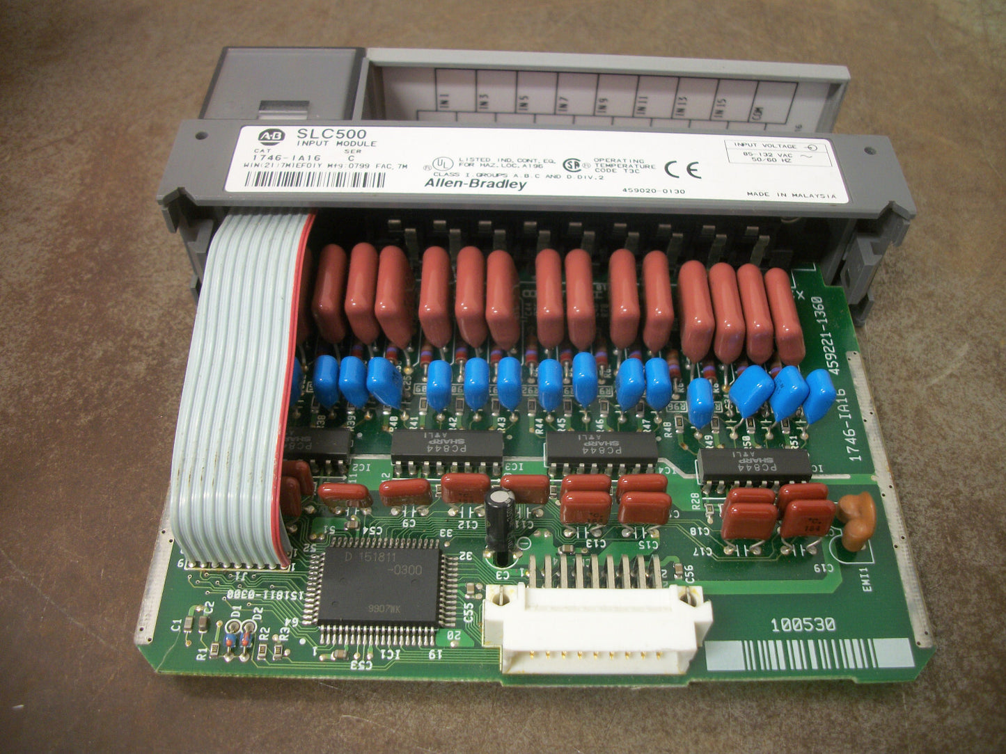 ALLEN-BRADLEY SLC 500 INPUT MODULE 1746-IA16