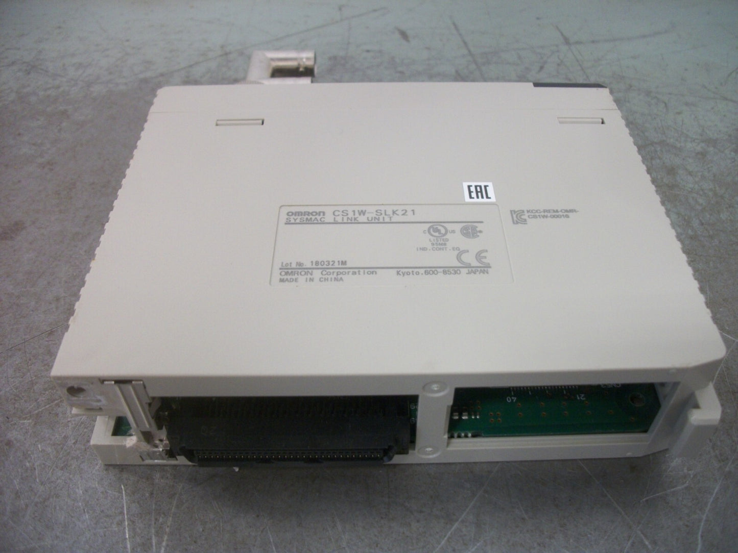 OMRON SYSMAC LINK UNIT CS1W-SLK21