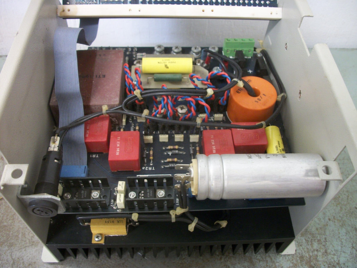 AMICON TYPACT 3HP DC DRIVE CONTROL TPY2-304A 1PH 230VAC 180VDC