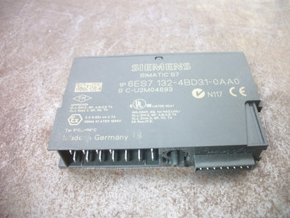 SIEMENS SIMATIC S7 4-POINT DIGITAL OUTPUT MODULE 6ES7 132-4BD31-0AA0