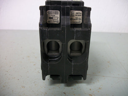 SQUARE D QO CIRCUIT BREAKER QO2100 100AMP 240VOLT 2POLE NOB