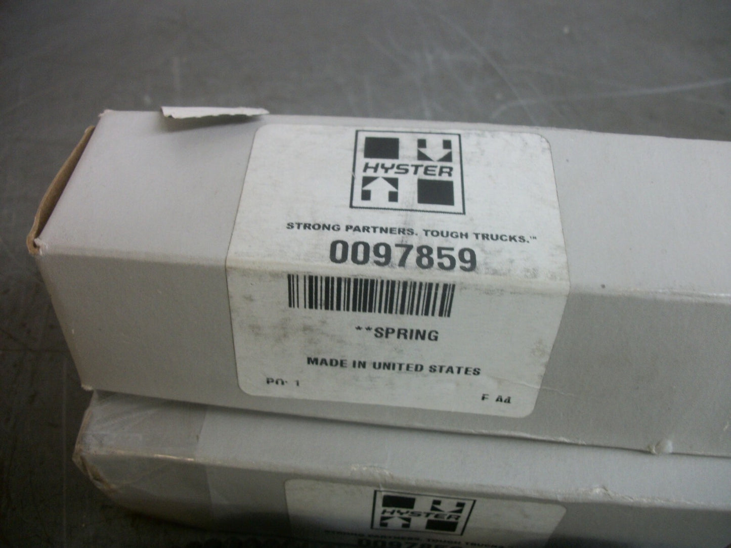 HYSTER LOT OF 3 SPRINGS 0097859 NIB