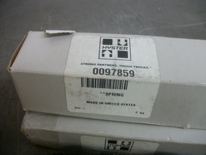 HYSTER LOT OF 3 SPRINGS 0097859 NIB