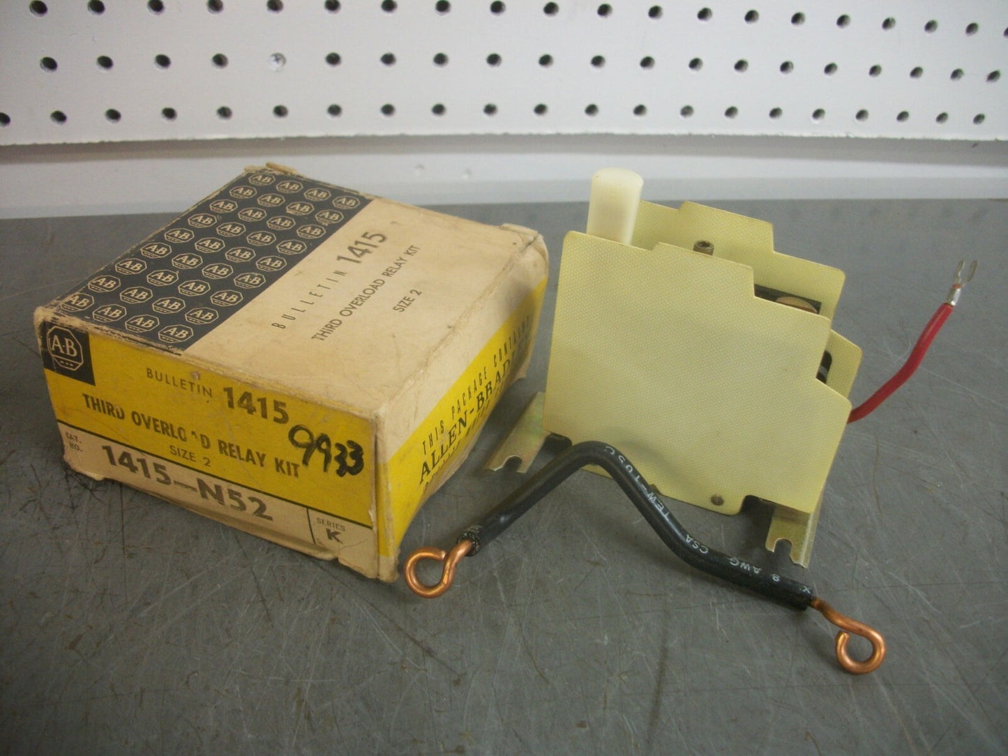 ALLEN-BRADLEY THIRD OVERLOAD RELAY KIT FOR SIZE 2 1415-N52 NIB