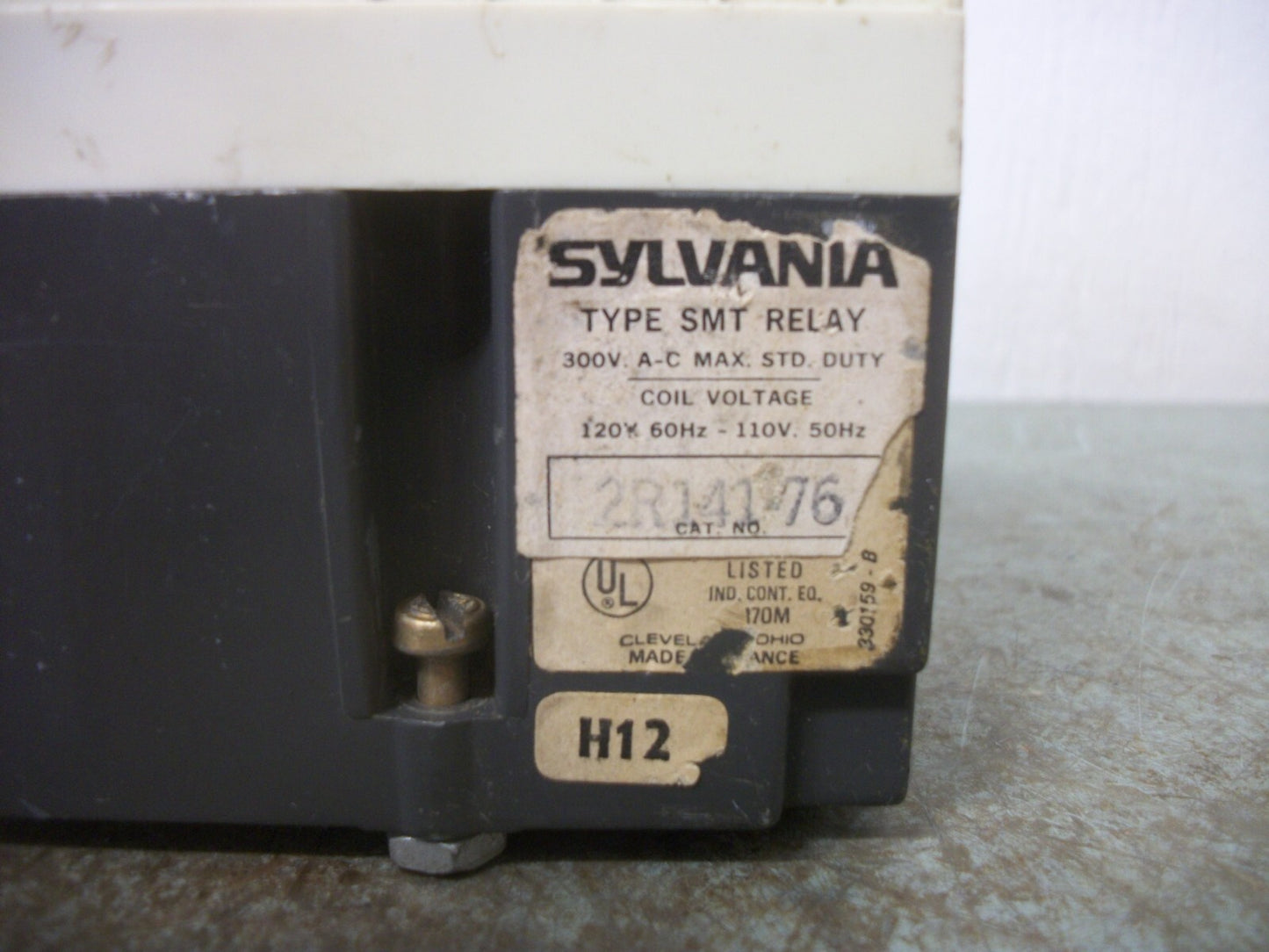 SYLVANIA SMT RELAY 2R141-76 120VCOIL 300VOLT 10-180SEC