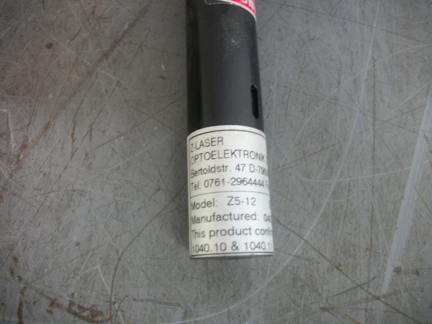 Z-LASER OPTOELEKTRONIC GMBH MINI LASER SENSOR Z5-12