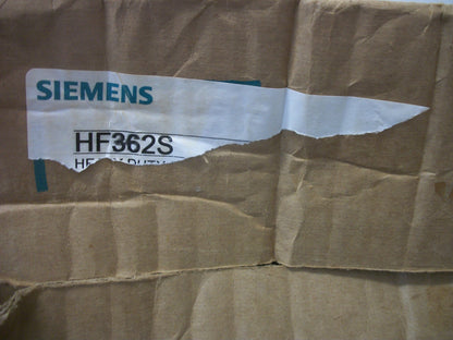 SIEMENS DISCONNECT SS TYPE 4,4X HF362S 60AMP 600VOLT 3POLE FUSIBLE NIB