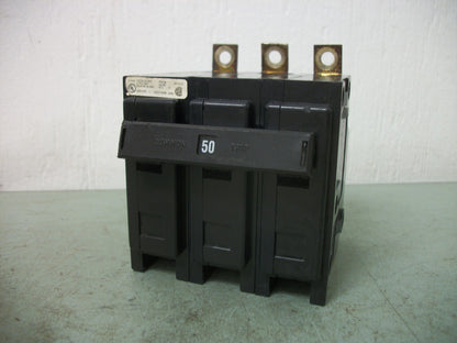 CUTLER-HAMMER BA CIRCUIT BREAKER BAB3050H 50AMP 240VOLT 3POLE