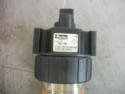 PARKER PNEUMATIC LUBRICATOR 06L11BE 150PSI