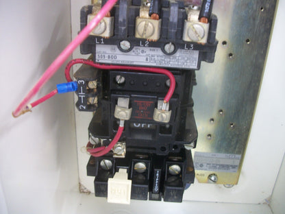 ALLEN-BRADLEY STARTER COMBO SIZE 1 TYPE 1 509-BOD 120VCOIL 30AMP FUSIBLE