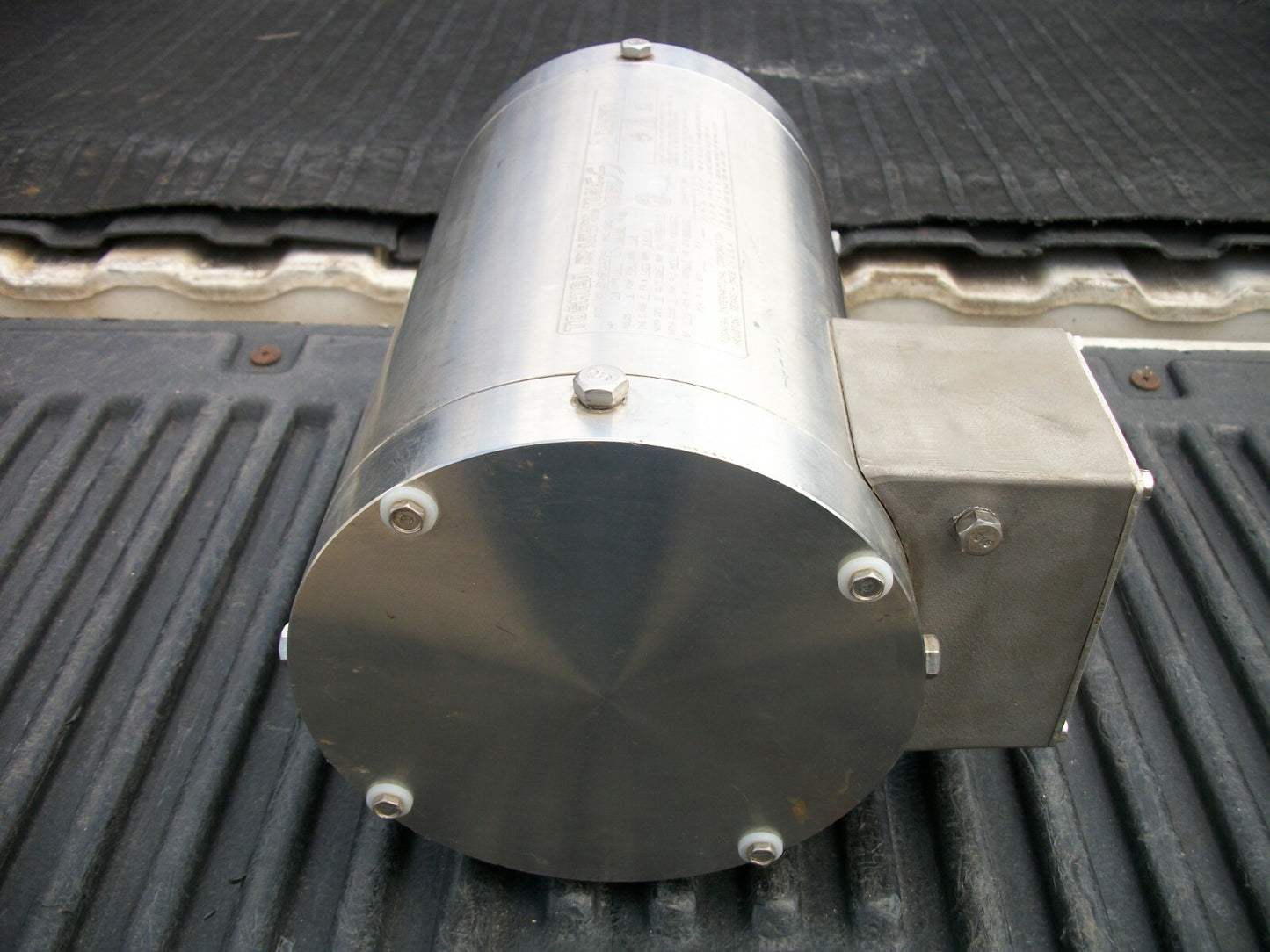 TOSHIBA TOSH WASH SS 1HP TEFC FCKL1 AC MOTOR 0016FCWA32A 460VOLT 1140RPM 3PH NOB