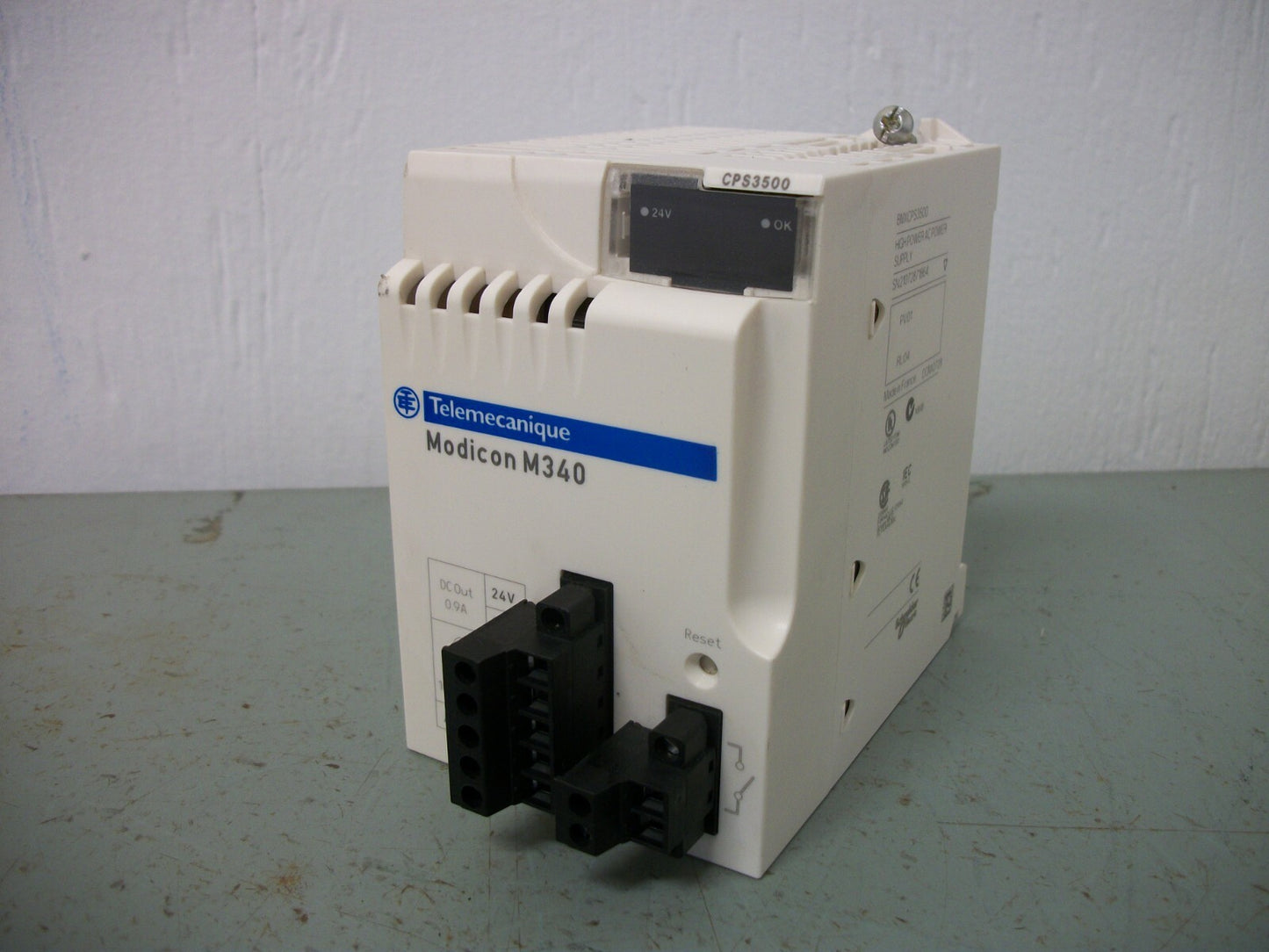 TELEMECANIQUE HIGH POWER PLC AC POWER SUPPLY BMXCPS3500