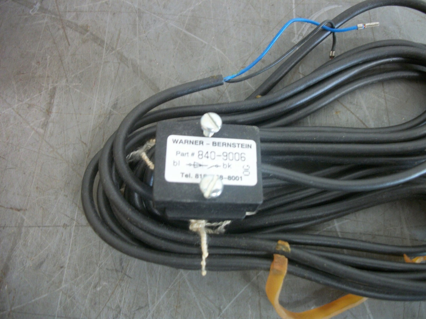 WARNER ELECTRIC MAK-9912-Y-3/DIODE MAGNETIC SENSOR 840-9006 NOB