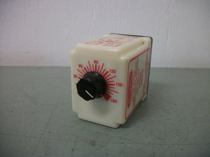 DAYTON SOLID STATE TIME ON DELAY RELAY 5X829E 1.8-180SEC 120VOLT
