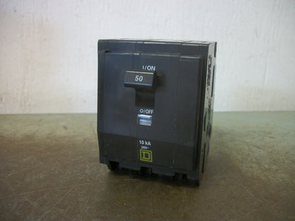 SQUARE D QO CIRCUIT BREAKER QO350 50AMP 240VOLT 3POLE