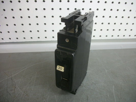 FEDERAL PACIFIC NEF CIRCUIT BREAKER NEF213020 20AMP 277VOLT 1POLE