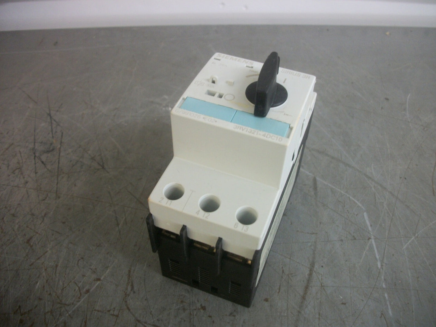 SIEMENS MOTOR CIRCUIT BREAKER 3RV1321-4DC10 25AMP