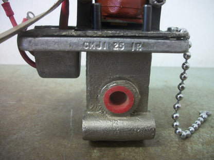 PARKER-HANNIFIN PNEUMATIC SOLENOID VALVE CWJ1-25 115VCOIL 13W 150PSI NOB