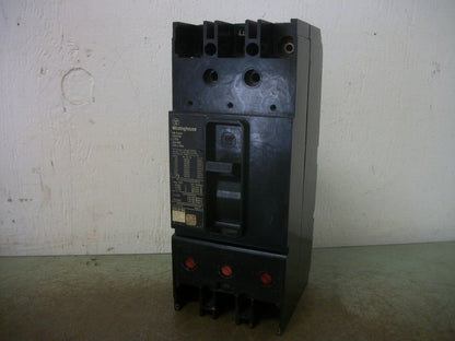 WESTINGHOUSE KB CIRCUIT BREAKER KB3250F 250AMP 600VOLT 3POLE W/150A TRIP CHIPPED