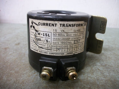 MITSUBISHI 15VA 200:5 CURRENT TRANSFORMER CW-15L