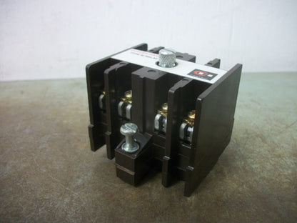 CUTLER-HAMMER TYPE M RELAY 4POLE ATTACHMENT ACCESSORY D26MF NOB