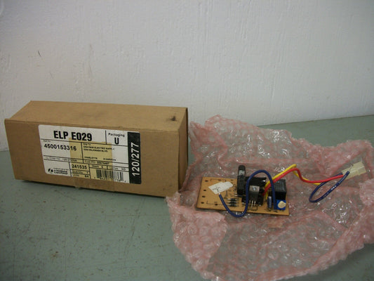 LITHONIA LIGHTING 120/277VOLT BOARD ELP E029 NIB