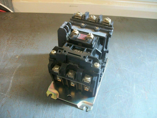 ALLEN-BRADLEY SIZE 1 CONTACTOR 500F-BOD930 27AMP 120VCOIL 3PH 600VOLT 10HP