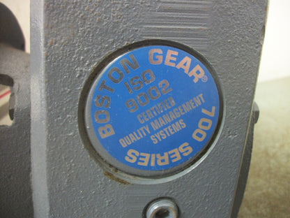 BOSTON GEAR .91HP SPEED REDUCER SF718V15NB5J 1.0 SF @ 1750RPM 15 RATIO NIB