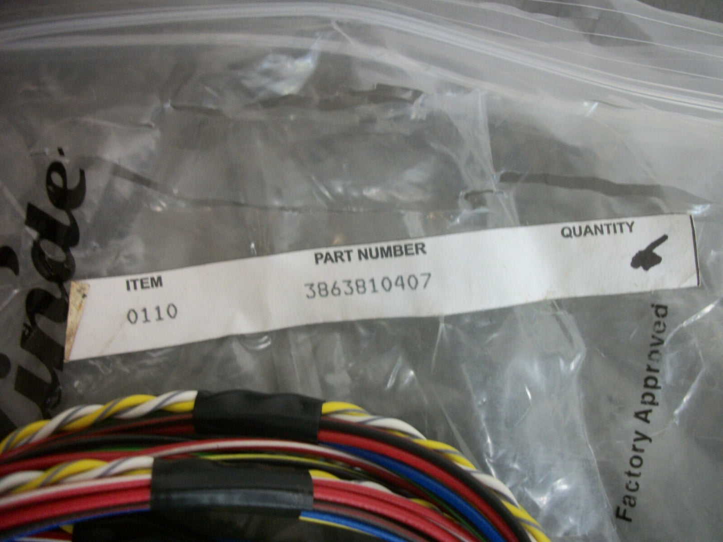 LINDE WIRING HARNESS 3863810407 NEW