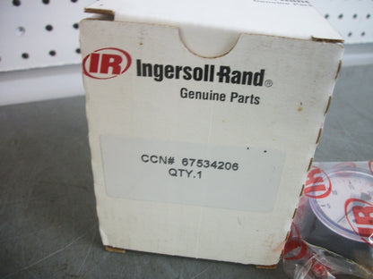 INGERSOLL-RAND PNEUMATIC PRESSURE GAUGE 67534206 0-30PSI NIB