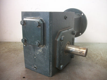 GROVE GEAR FLEXALINE 60:1 RATIO WORM GEAR SPEED REDUCER BM1262-2 .900HP