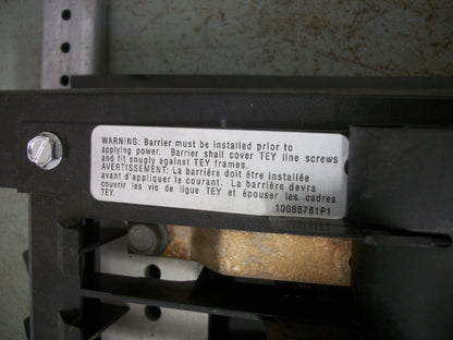 GE TEY 3PH LOAD CENTER PANELBOARD INTERIOR 10086781P1 426002039338 NEW