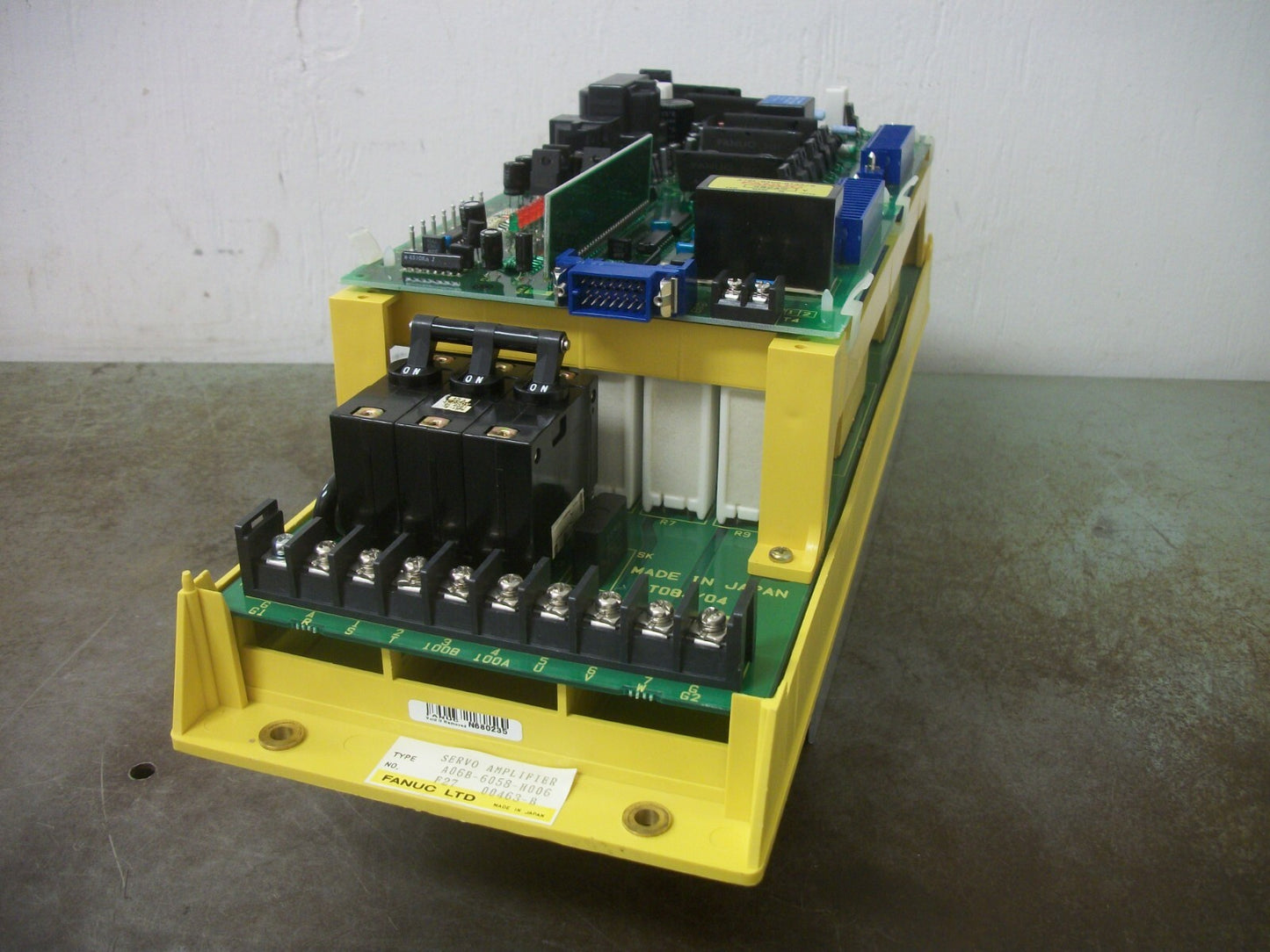 GE FANUC SERVO DRIVE AMPLIFIER A06B-6058-H006